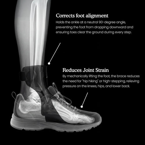 Hybrid Foot Drop AFO Brace