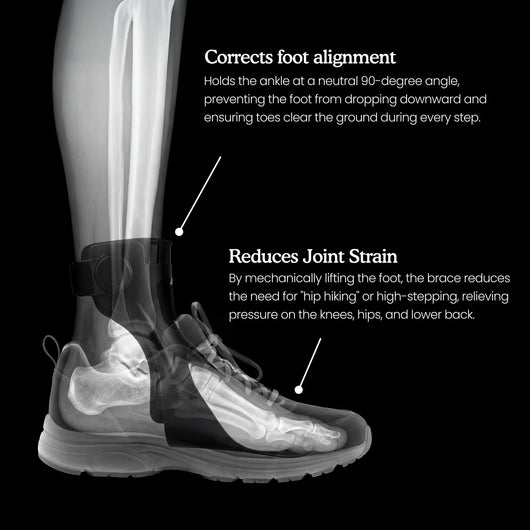 Hybrid Foot Drop AFO Brace