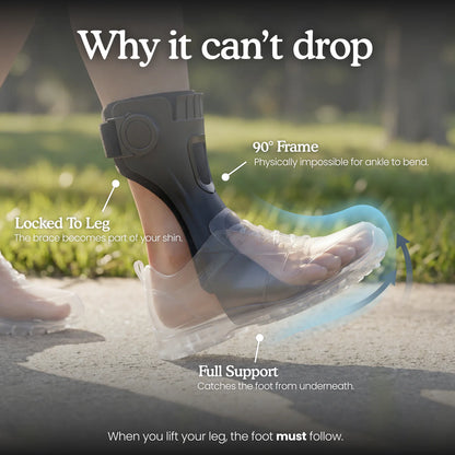 Hybrid Foot Drop AFO Brace