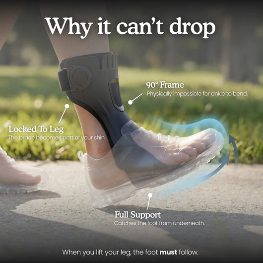 Hybrid Foot Drop AFO Brace