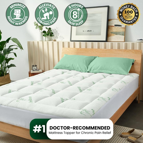 Cynora™ Bamboo Mattress Topper