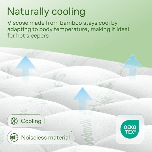 Cynora™ Bamboo Mattress Topper
